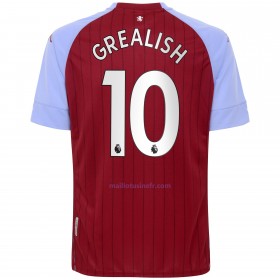 Maillot de Foot Aston Villa Jack Grealish 10 Domicile 2020-21